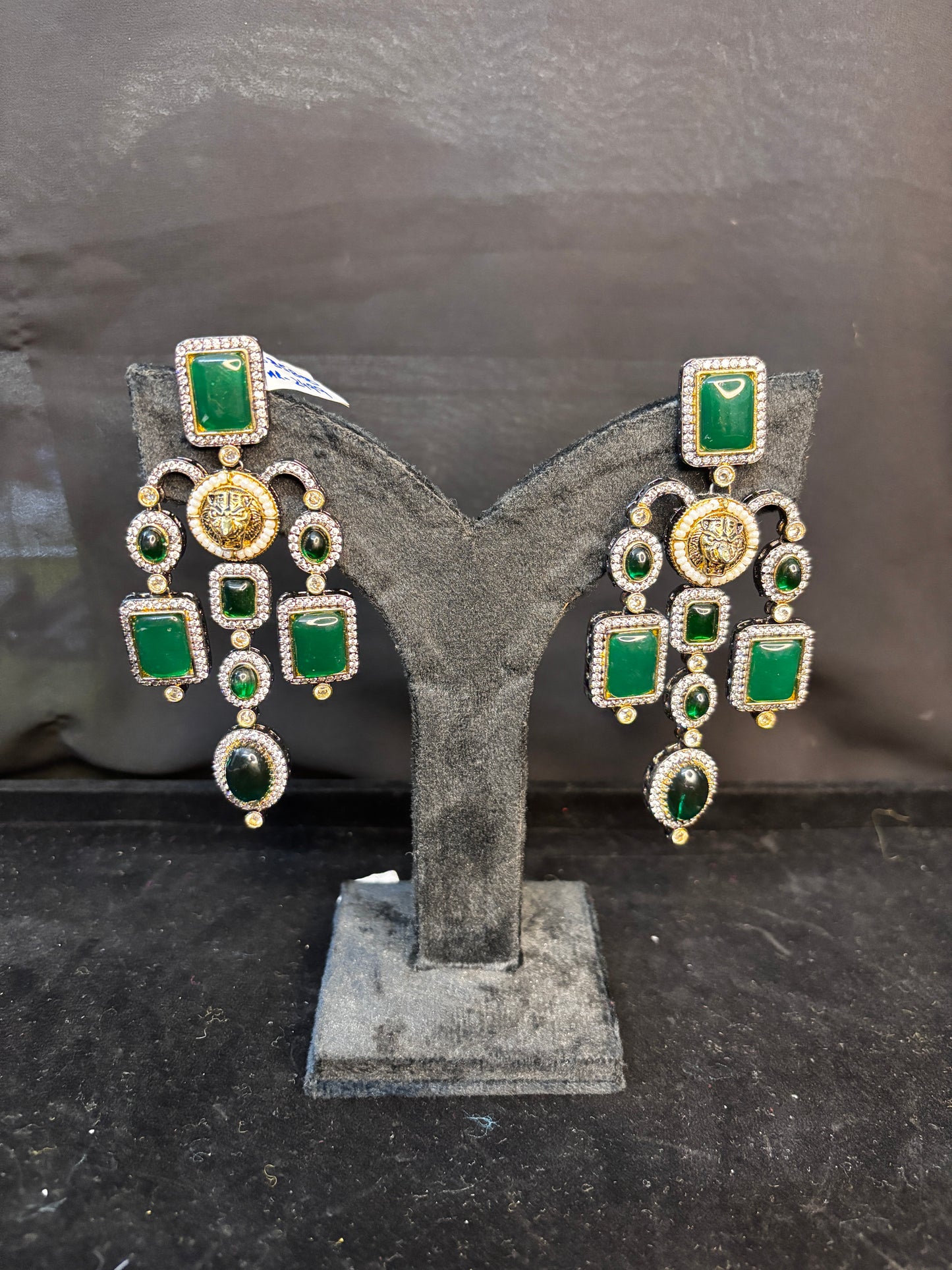 Green Goddess Earing