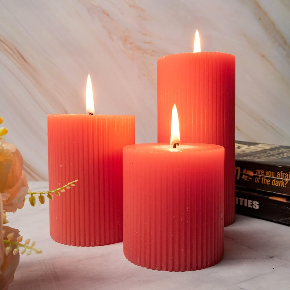 Ribbed Candles