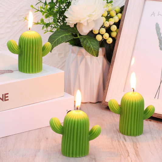 Cactus Shaped Candle