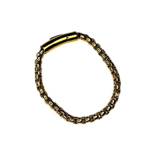 Gold Link Elegance Bracelet