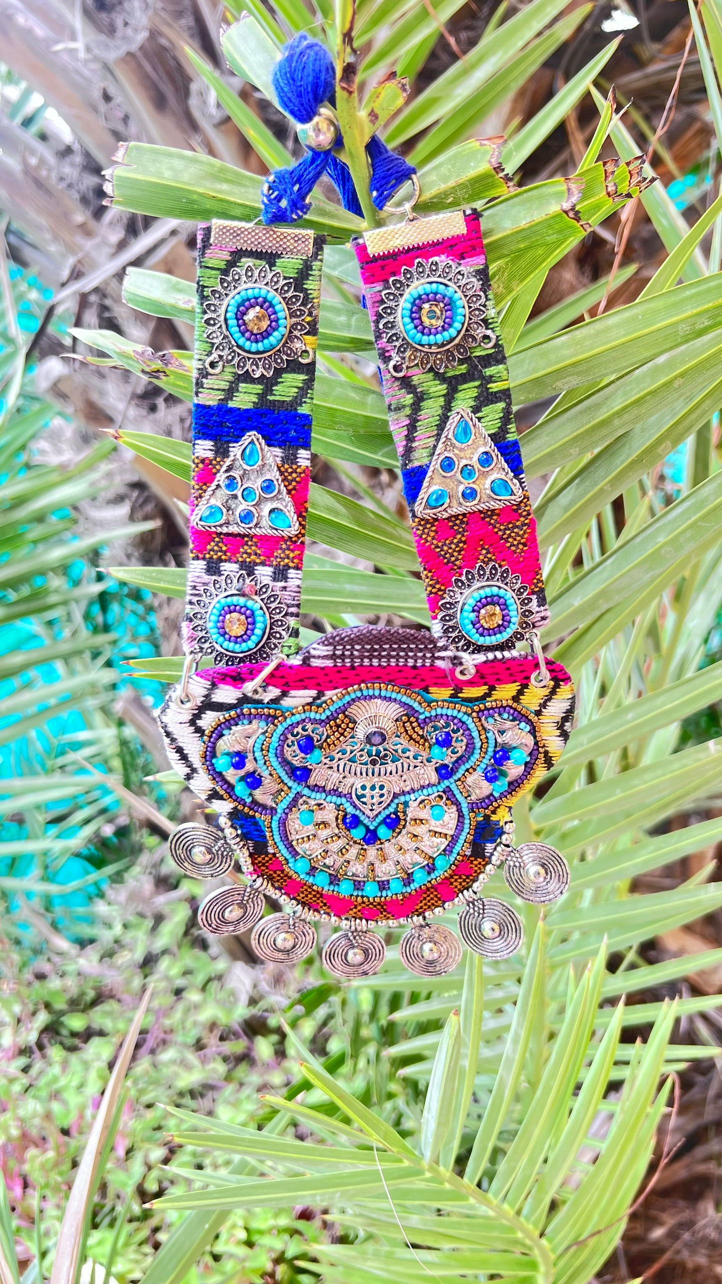 Multi Cultured Afghani Necklace