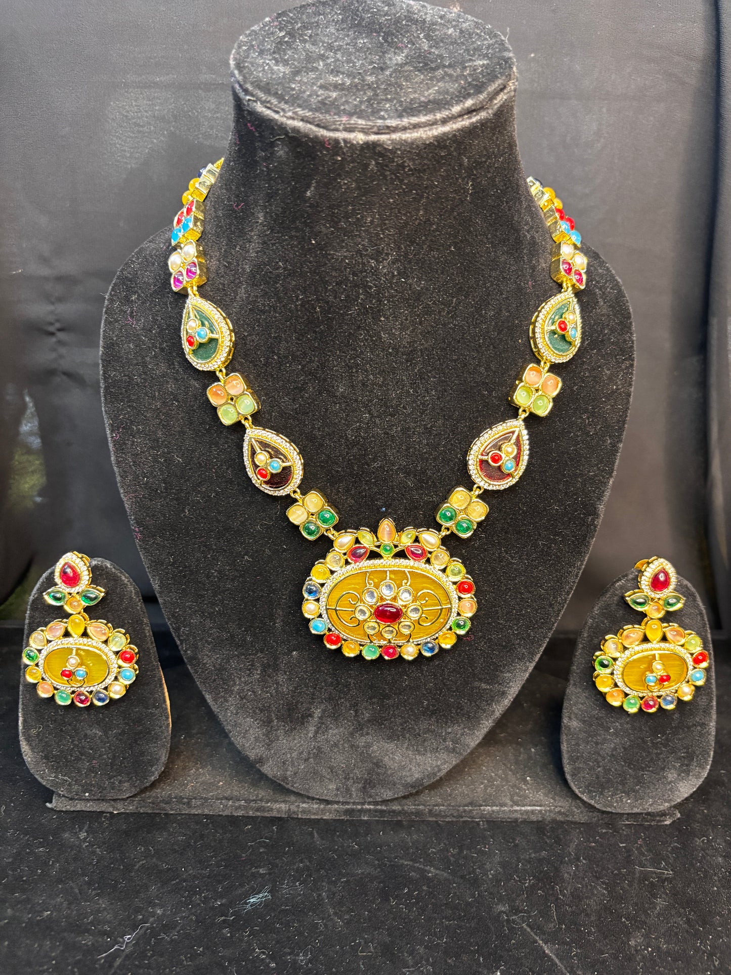 Colorful Kundan Jewelry