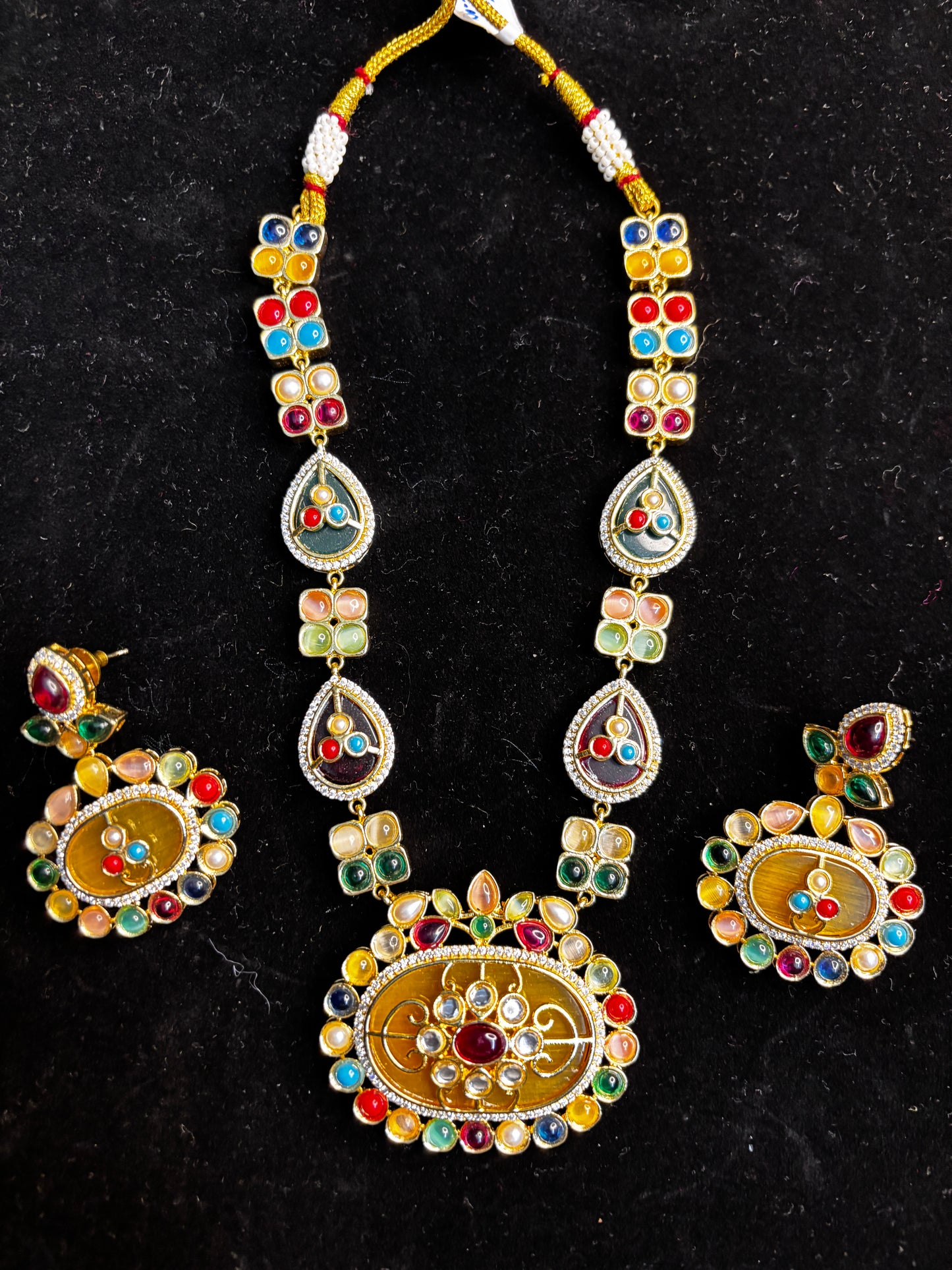 Colorful Kundan Jewelry