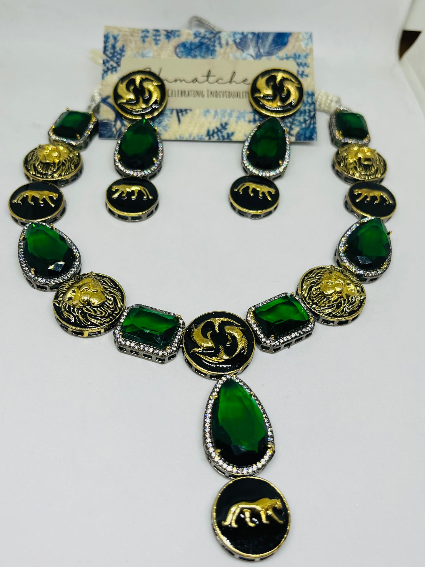 Emerald Gilded Unmatched Elegance