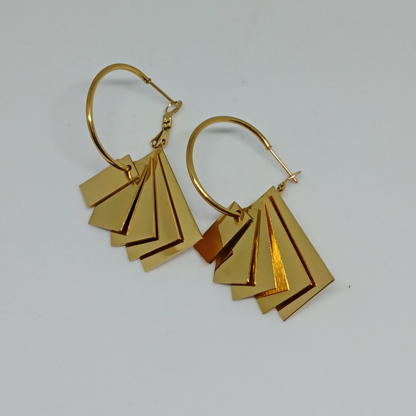 Golden Enticed Earrings