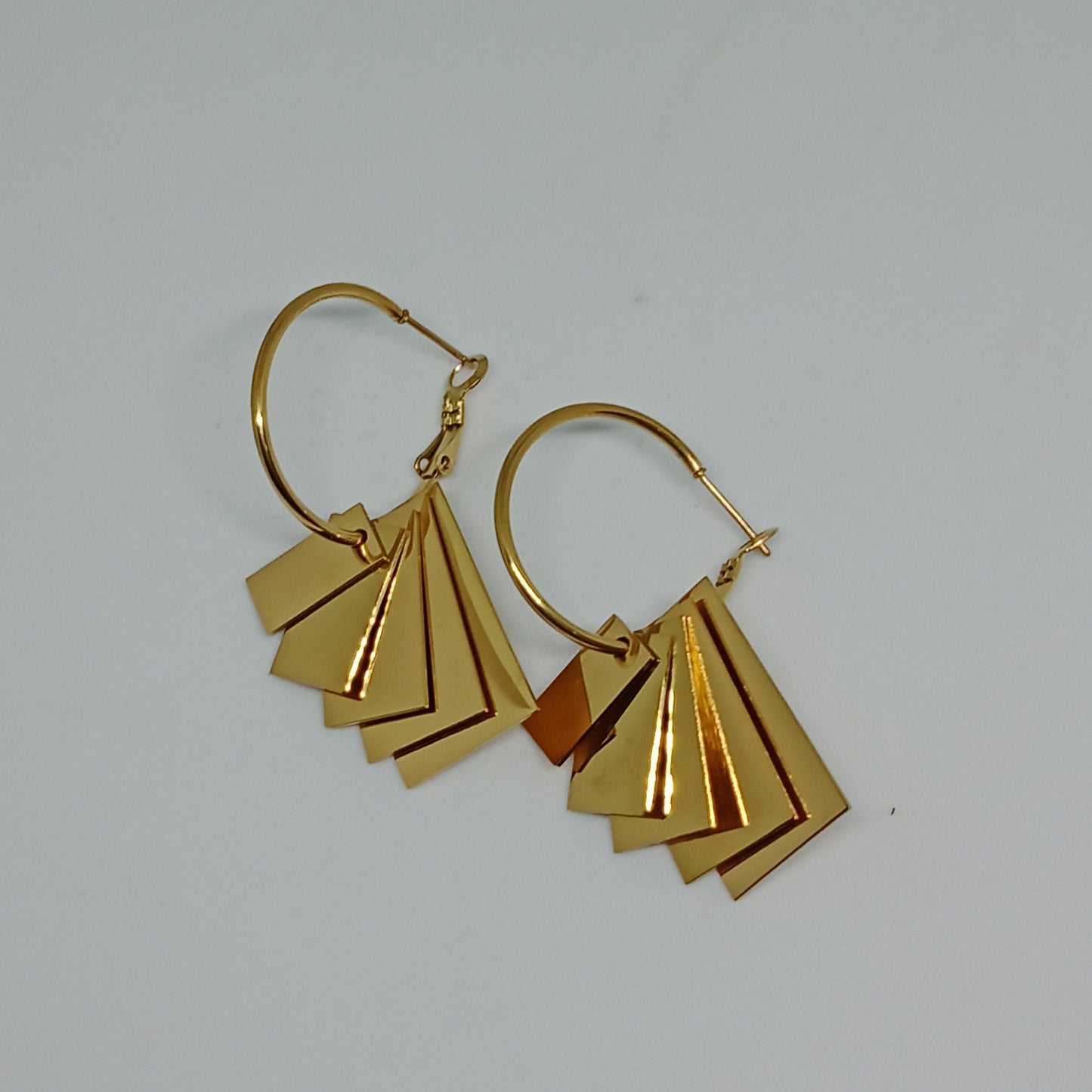 Golden Enticed Earrings