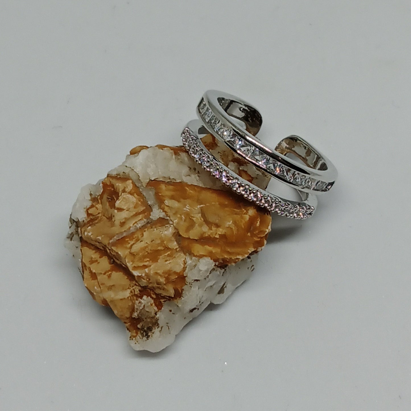Silver Band AD Ring